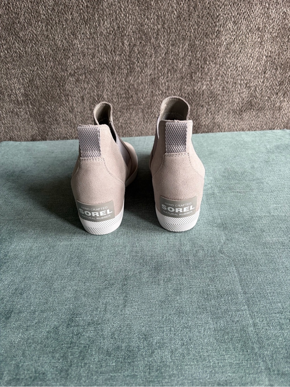 Sorel Wedge Ankle Booties in Light Taupe - Picture 3 of 5